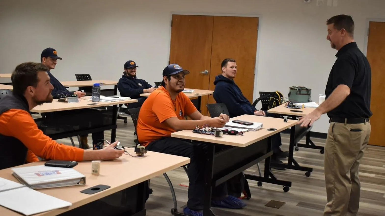 HVAC training classroom